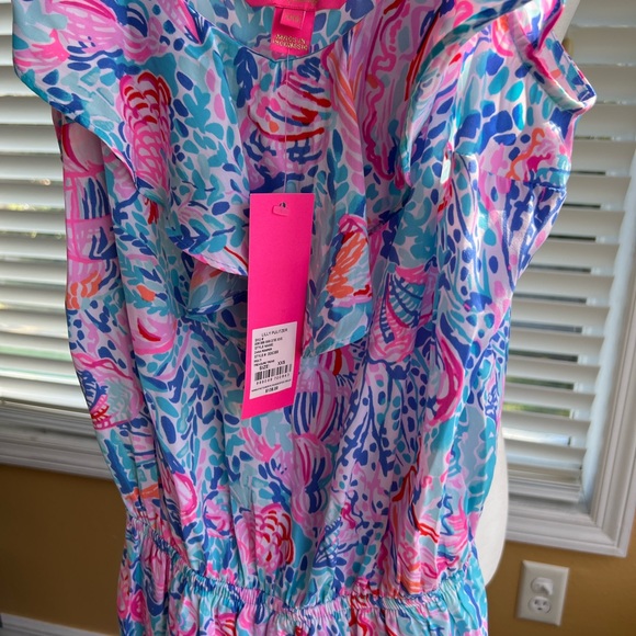 Lily Pulitzer Zana Romper Multi Treasure Trove - Picture 3 of 5